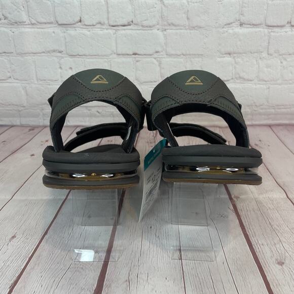 Reef Fanning Baja Brown Gum With Bottle Opener Sandals Mens Size 11 - Picture 9 of 11